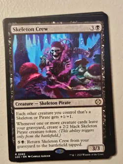 MTG | Skeleton Crew (x4 Playset) | (NM) The Lost Caverns of Ixalan - Image 1