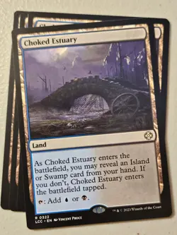 MTG | Choked Estuary (x4 Playset) | (NM) The Lost Caverns of Ixalan - Image 1