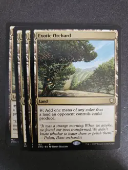 MTG l Exotic Orchard (x4 Playset) | Rare | (NM) Commander: Phyrexia #152 - Image 1