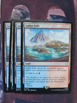 MTG | Sulfur Falls (x4 Playset) | Rare | (NM) LTCLord of the Rings #333 - Image 1