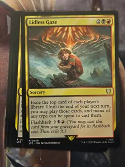MTG l Lidless Gaze (x4 Playset) | (NM) Lord of the Rings Commander - Image 1