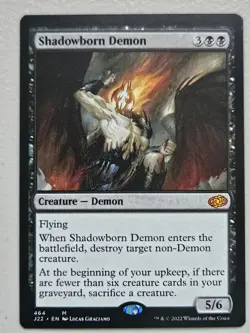 MTG l Shadowborn Demon | (NM) Jumpstart 2022 - Image 1