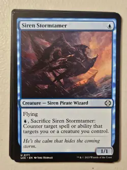 MTG | Siren Stormtamer (x4 Playset) | (NM) The Lost Caverns of Ixalan - Image 1