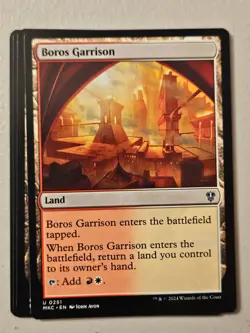 MTG | Boros Garrison (x4 Playset) | (NM) Commander: Karlov Manor - Image 1