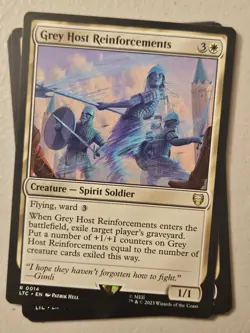 MTG | Grey Host Reinforcements (x4 Playset) | (NM) Lord of the Rings Commander - Image 1