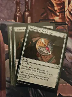 MTG | Talisman of Conviction (x4 Playset) | (NM) Commander: Phyrexia - Image 1