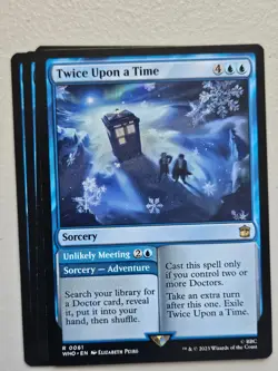 MTG l Twice Upon a Time (x4 Playset) | (NM) Universes Beyond: Doctor Who - Image 1