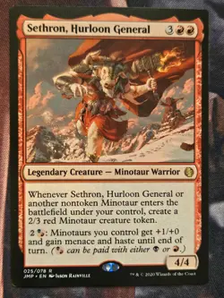MTG l Sethron, Hurloon General | Rare | (NM) JMP #25 - Image 1
