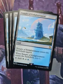 MTG l Temple of Enlightenment (x4 Playset) | (NM) Universes Beyond: Doctor Who - Image 1