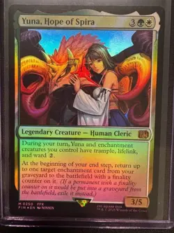 Yuna, Hope of Spira (Extended Art FOIL) Final Fantasy MTG 0517 NM/M - Image 2