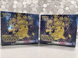 ⚡Pokemon TCG Surging Sparks Elite Trainer Box ETB 2x Sealed (LOT OF 2)⚡ - Image 1