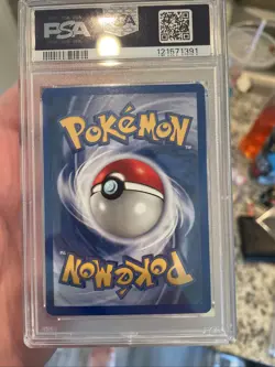 1999 Blastoise Base Set Holo Rare Pokemon Card 2/102 PSA - Image 3