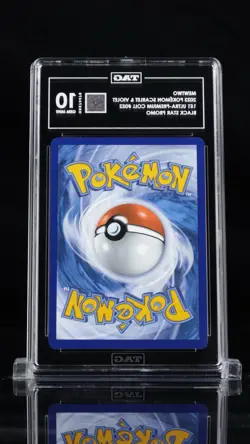 2023 POKEMON SVP EN-SV BLACK STAR PROMO 151 ULTRA-PREM COLL #052 MEWTWO TAG 10 - Image 2