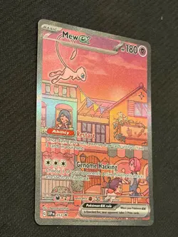 2023 POKEMON SVP EN-SV BLACK STAR PROMO 151 ULTRA-PREMIUM COLL #053 MEW Ex - Image 2