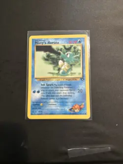 Pokemon TCG Misty's Horsea Gym Challenge 87 Regular Unlimited Common NM - Image 1