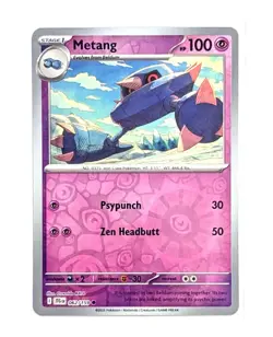 Metang 62/159 Common Reverse Holo Journey Together POKEMON TCG JTG ENGLISH NM/M - Image 1