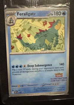 Pokemon TCG Illustration Contest 2025 Promos - *Sealed* - Pikachu, Fraligatr, To - Image 1