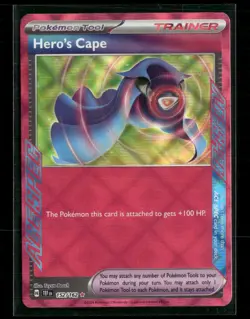 Hero's Cape 152/162 Pokemon SV05: Temporal Forces ACE SPEC Rare NM - Image 1