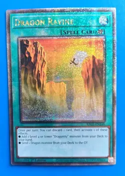 Near Mint Yugioh Dragon Ravine - Quarter Century Secret Rare - RA03-EN248 - Image 1