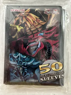 Konami Yu-Gi-Oh! Sleeves (Slifer Obelisk & Ra) - Image 3