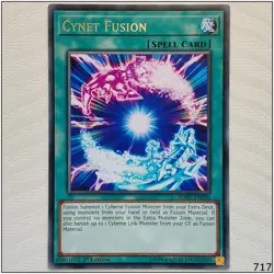 Cynet Fusion - SOFU-EN050 - Rare 1st Edition Yugioh - Image 1
