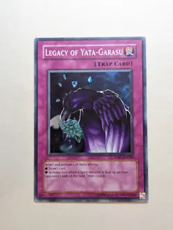 LEGACY OF YATA-GARASU (PP01-EN009) - YuGiOh Super Rare Unlimited Trap - Image 1