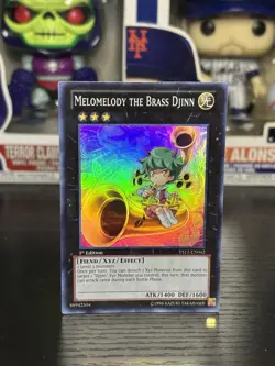 Yu-Gi-Oh! XyZ - Melomelody The Brass Jinn #YS12-EN042 Holo - 1st Edition Card - Image 1