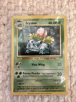 Pokemon TCG Ivysaur CLV 002/034 Trading Card Game Classic Collection Holo - Image 2