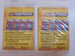 2 Pokemon promo cards Celebi and Suicune, portuguese, sealed, rare, movie - Image 2