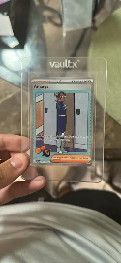 Amarys Prismatic Evolutions Holo Sir Pokemon TCG Card 170/131 NM Condition - Image 1