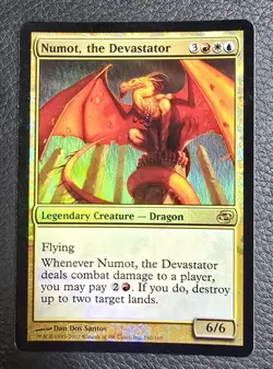 Numot, the Devastator Foil NM MTG Planar Chaos Magic Card - Image 1