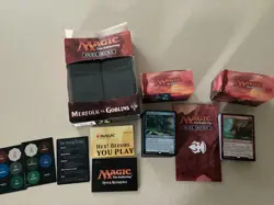 MTG Duel Decks Merfolk vs. Goblins opened complete cards Read! - Image 1