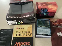 MTG Duel Decks Merfolk vs. Goblins opened complete cards Read! - Image 3