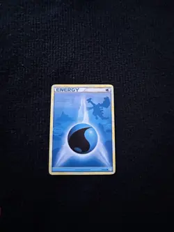 Water Energy HGSS 117/123 Non Holo Pokemon Card (Lightly Played) - Image 1