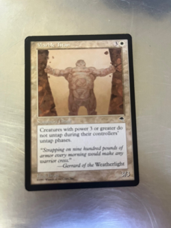 Marble Titan 1997 Rares Tempest Magic Cards LP Condition, COMBINED SHIPPING - Image 1