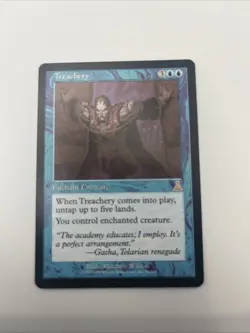 Treachery Urza’s Destiny 1999 Near Mint Mtg Magic The Gathering Matthew Wilson - Image 5