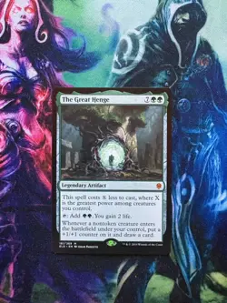 MTG The Great Henge- Throne of Eldraine - Image 1