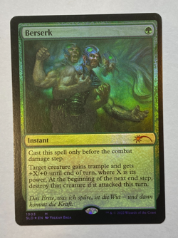MTG - Secret Lair - Volkan Baga - Berserk - FOIL - NM - Image 1
