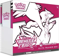 Pokemon Center Exclusive White Flare ETB Elite Trainer Box TCG New Sealed - Image 1