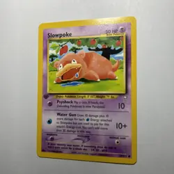 Pokemon TCG Neo Genesis #073/111 Slowpoke 1st Edition LP - Image 2