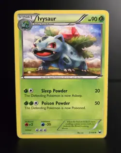 Pokemon TCG - IVYSAUR - 2/108 - BLACK & WHITE: DARK EXPLORERS (2012) - HP/MP - Image 1