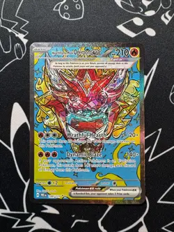 Hearthflame Mask Ogerpon EX 148/131 Pokemon TCG Prismatic Evolutions SIR - Image 1