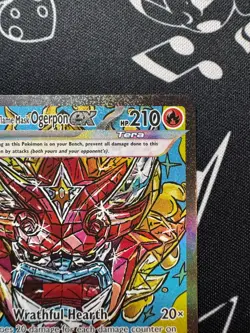 Hearthflame Mask Ogerpon EX 148/131 Pokemon TCG Prismatic Evolutions SIR - Image 5