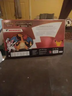 Pokemon TCG: Celebrations Collection Box [Dark Sylveon V or Lance's Charizard V 820650809392 - Image 3