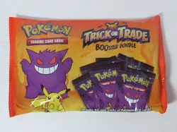Pokemon Halloween Trick or Trade BOOster Bundle (40) Mini Packs Inside sealed 820650850783 - Image 1