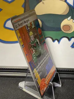 Lt. Surge's Bargain 185/132 Pokemon TCG Me01: Mega Evolution SIR Holo - Image 5