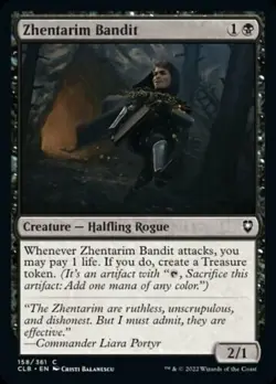 Zhentarim Bandit Magic MTG Cards NM-M Battle for Baldur's Gate COMMON FOIL - Image 1