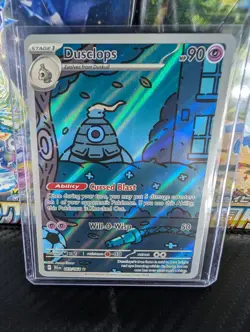 Pokemon TCG Dusclops 069/064 Shrouded Fable Holo Illustration Rare Card - Image 1