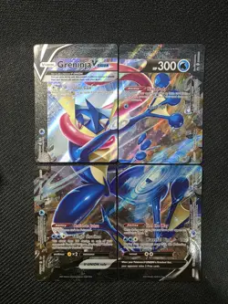 GRENINJA V-UNION - SWSH155 - BLACK STAR PROMO - SET OF 4 - POKEMON CARD - Image 1