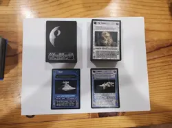 Star Wars CCG Complete New Hope Limited Black Border Set 162 Cards Near-mint - Image 1